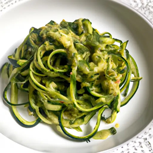 Zucchini Noodles with Pesto