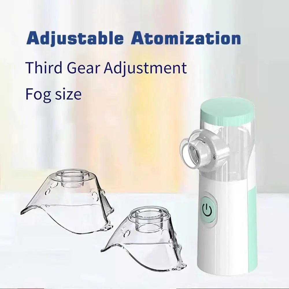 Portable Mesh Nebulizer: Silent & Compact