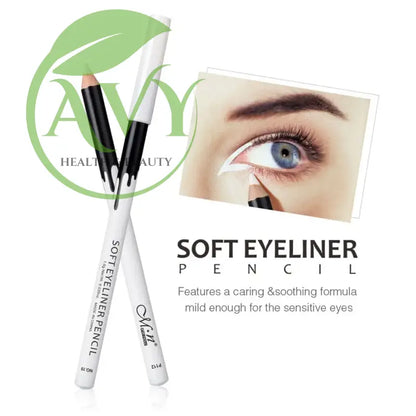 Soft eyeliner pencil with eye makeup application