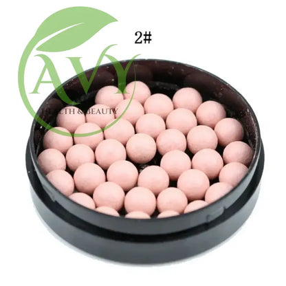 3-in-1 Matte Blusher Ball: Blush, Eyeshadow, Contour Powder - 8 Color Options - Image #6