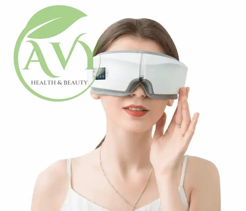 4D Eye Massager with Air Pressure, Hot Compress, and Bluetooth: Ideal Eye Protector