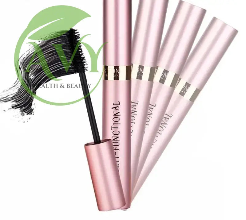 4D Silk Fiber Lash Mascara - Waterproof Lengthening Mascara for Stunning Eyelashes - Image #5