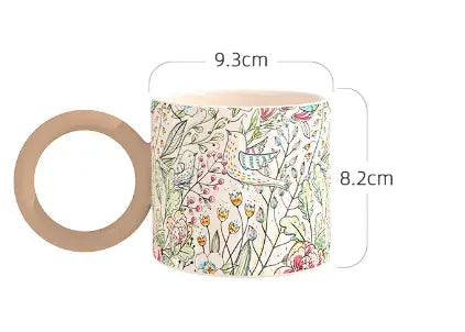 British Style Ceramic Coffee Mug:perfect gift