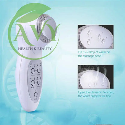 7 Colors LED Light Photon Face Care Device for Anti-aging and Deep Cleaning - Image #2