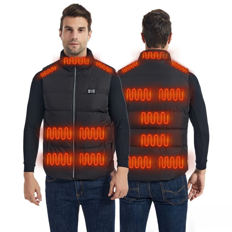 Winter SMART heating vest: Anti- cold electric heating clothes