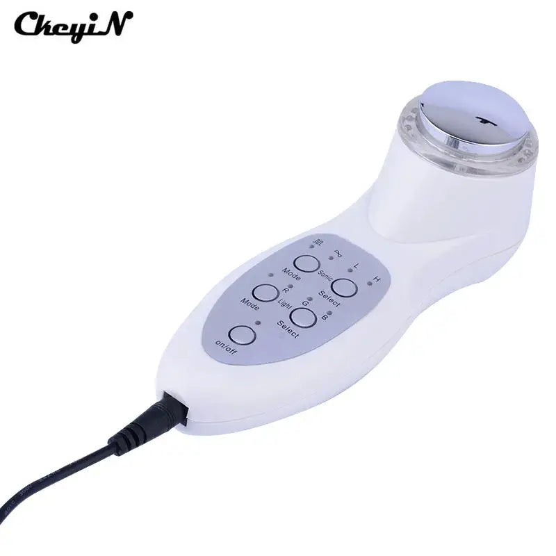 Handheld 7 Colors LED Light Photon Face Care Device for Anti-aging and Deep Cleaning