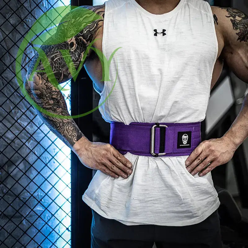 Adjustable Fitness Waist Support Belt: Professional Squat and Strength Training Protection for Weight Lifting - Image #7