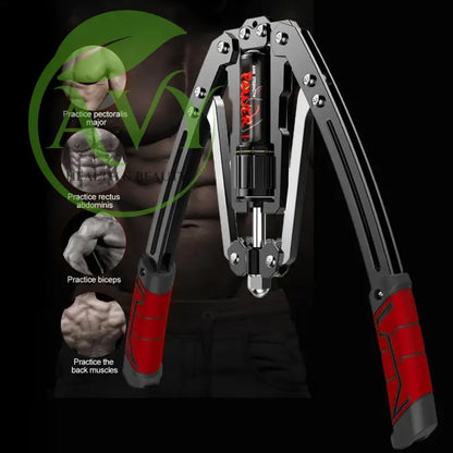 Adjustable Hydraulic Arm Trainer: Multifunctional Fitness Equipment for Arm Strength and Tensio - Image #2