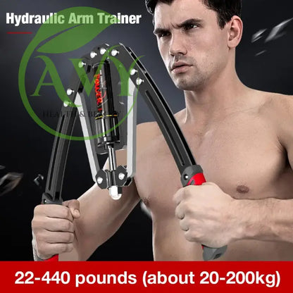 Adjustable Hydraulic Arm Trainer: Multifunctional Fitness Equipment for Arm Strength and Tensio - Image #1