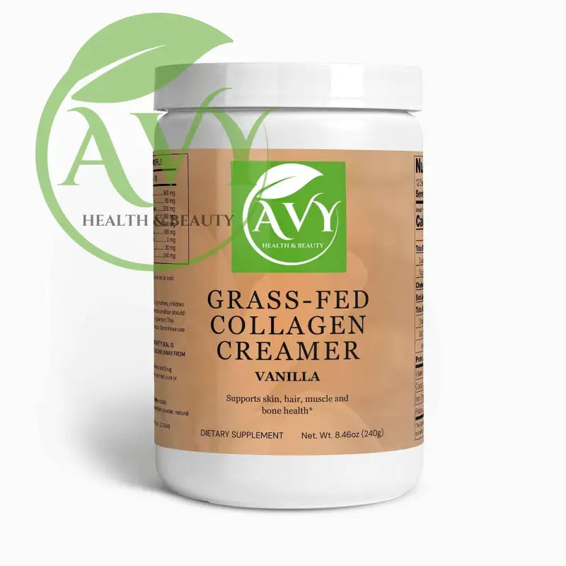 AVY Grass-Fed Collagen Creamer (Vanilla) - AVY Health & Beauty