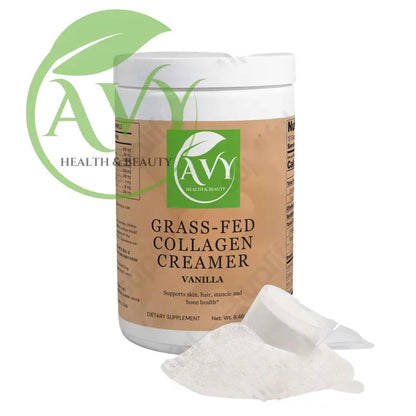 AVY Grass-Fed Collagen Creamer (Vanilla) - AVY Health & Beauty