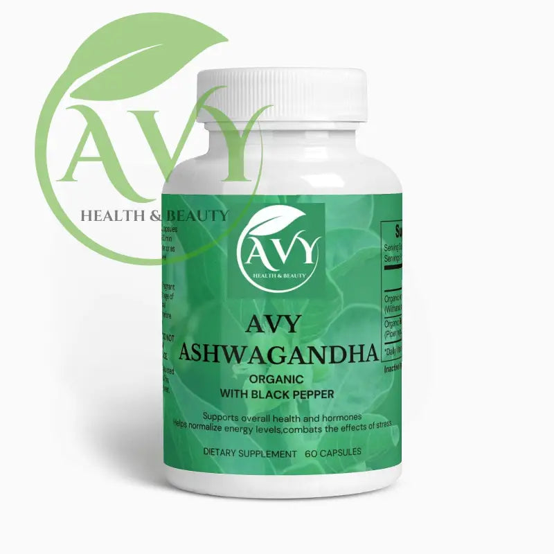 AVY Organic Ashwagandha - AVY Health & Beauty