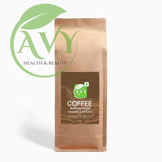 Brazilian Blend Coffee with Cocoa Powder, Caramel, and Walnuts 16oz - AVY Health & Beauty