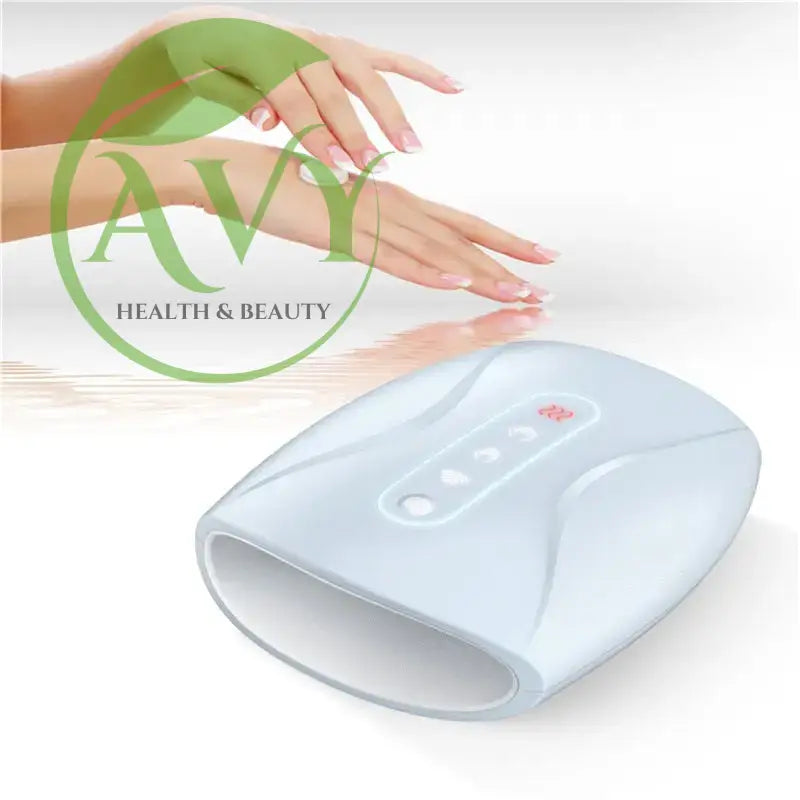 Electric Hand Massager: Wireless Palm and Finger Acupoint Therapy Device with Air Pressure and Heat Compression for Beauty and Relaxation - Image #2