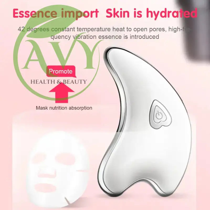 Electric Scraping Massager: Wrinkle Removal and Facial Lifting Device with Heating Function for Facial and Body Beauty Care - Image #4