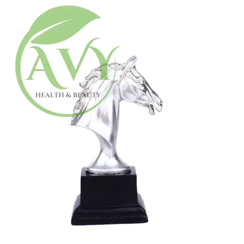 Equestrian Elegance: Sports Resin Horse Head Trophies for Personalized Office Decor and Hallway Gifts - home decor