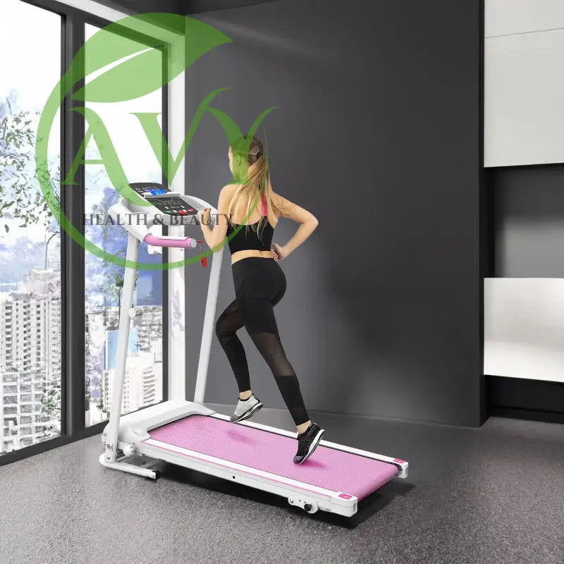 Foldable Electric Treadmill: Compact Running Machine for Home Gym with 2.5HP Motor and 265 lbs Weight Capacity - Image #1