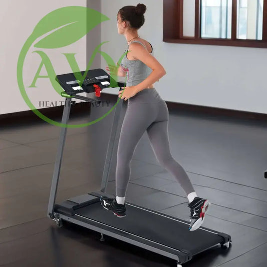 Foldable Treadmill Walking Pad for Home Office - 2.5HP with Incline and Bluetooth Speaker