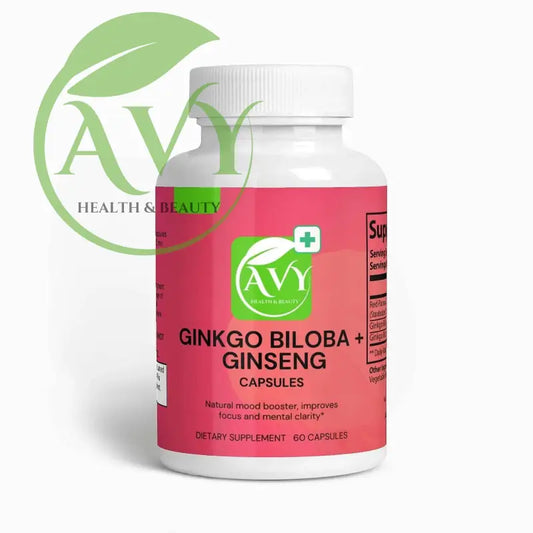 Ginkgo Biloba + Ginseng - AVY Health & Beauty