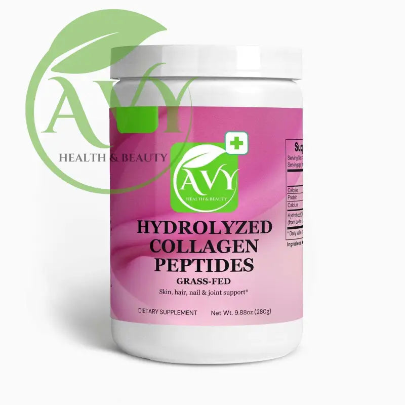 Grass-Fed Hydrolyzed Collagen Peptides - AVY Health & Beauty