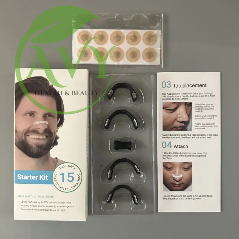 Magnetic Nasal Strips (15 Pairs): Breathe Easier, Reduce Snoring, and Enhance Sleep Quality - Image #14