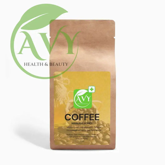 Manuka Honey Coffee 4oz - AVY Health & Beauty