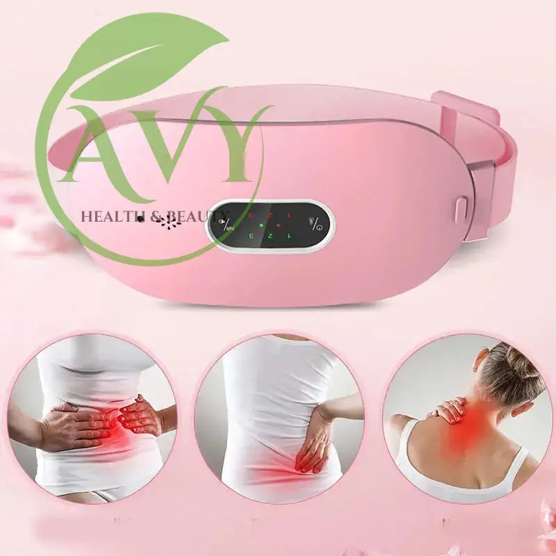 Menstrual Heating Pad and Abdominal Massager - Electric Pain Relief Device for Women