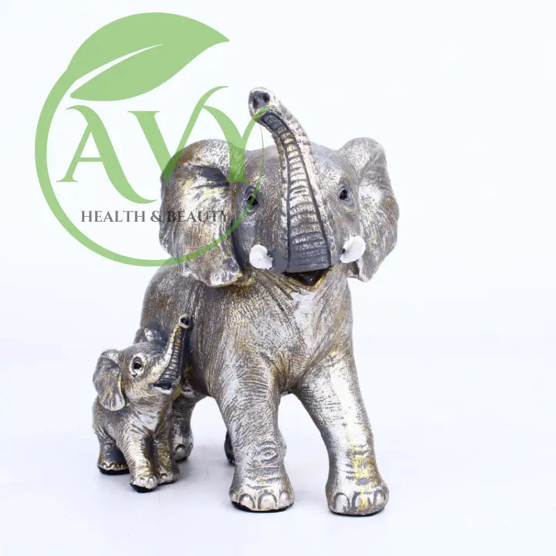 Mother and Child Elephant Resin Craft Set - Unique Home Decor and Creative Gift Idea - ornaments