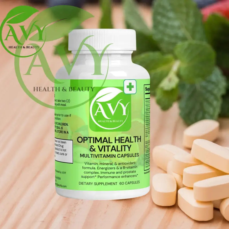 Optimal Health and Vitality - AVY Health & Beauty