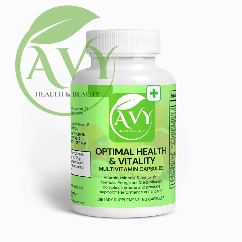 Optimal Health and Vitality - AVY Health & Beauty