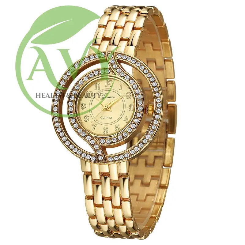 Quartz Watch Jewelry Set - Stylish Boutique Trends in Geneva Style for Christmas and Birthday Gifts - Jewelry set