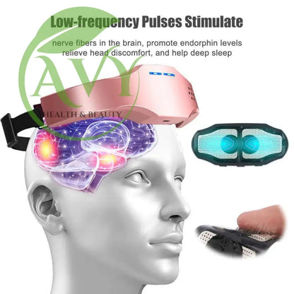 Smart Electrotherapy Sleep Aid & Insomnia Solution with EMS Technology