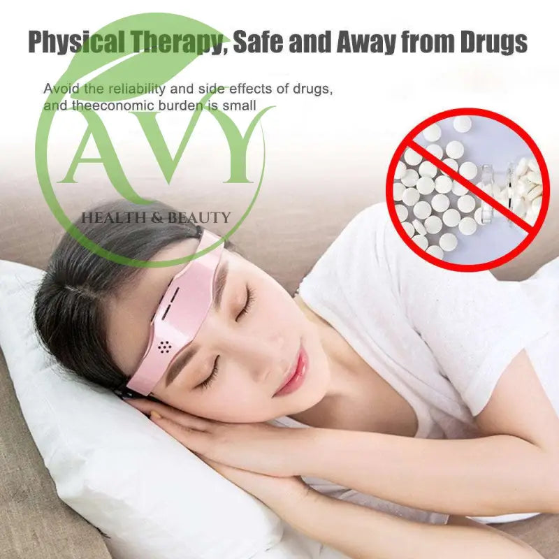 Smart Electrotherapy Sleep Aid & Insomnia Solution with EMS Technology