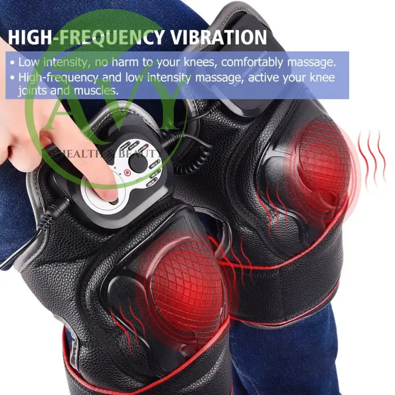 Smart Knee Massager with Heat Therapy: Enhance Pain Relief and Joint Health for Physiotherapy and Rehabilitation - Image #5