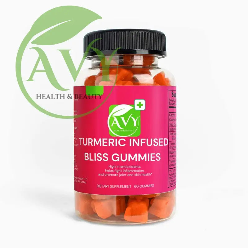 Turmeric Infused Bliss Gummies - AVY Health & Beauty