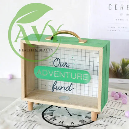 Wooden Creative Storage Box: Desktop Decoration Fun Gifts - G